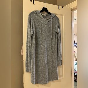 Tunic gray sweater or dress